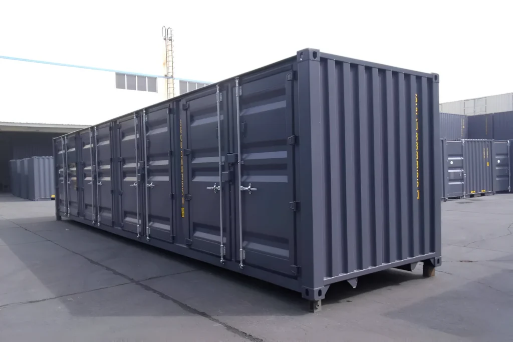 Kontener magazynowy High Cube 40 stóp z ośmioma drzwiami – zdjęcie 1