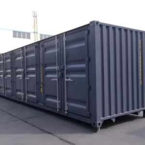 Kontener magazynowy High Cube 40 stóp z ośmioma drzwiami