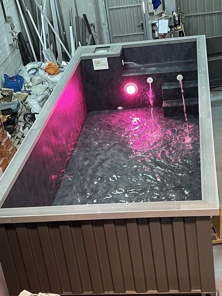 Basen kontenerowy Candybleaz 4,5 × 2,5 m – zdjęcie 1