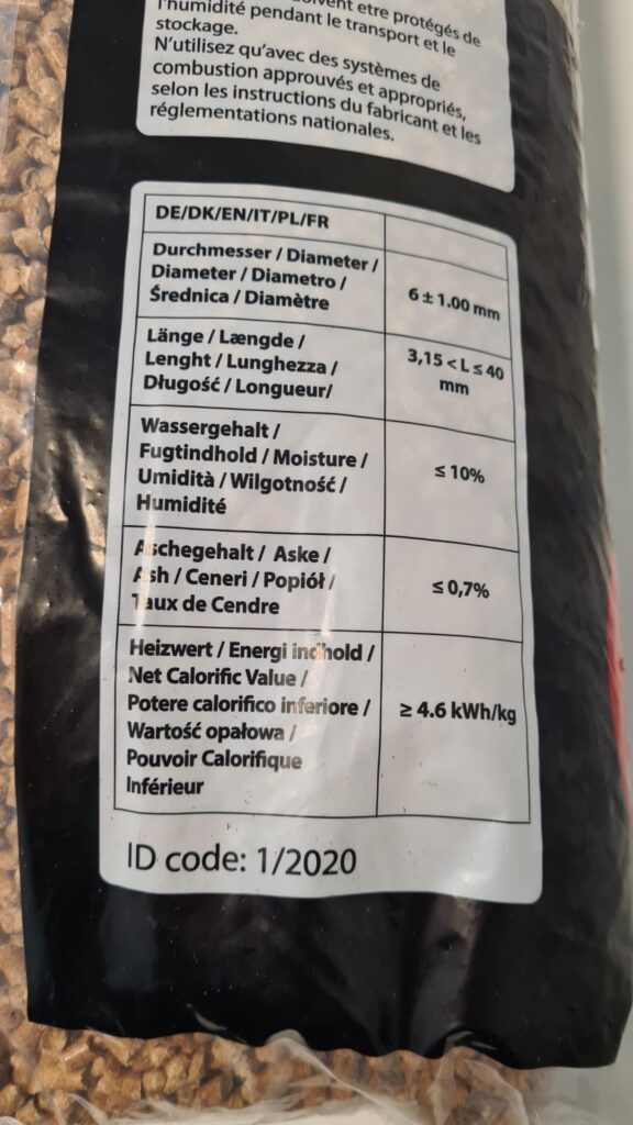 Pellet drzewny ENERG ENplus A1 – 975 kg – zdjęcie 2