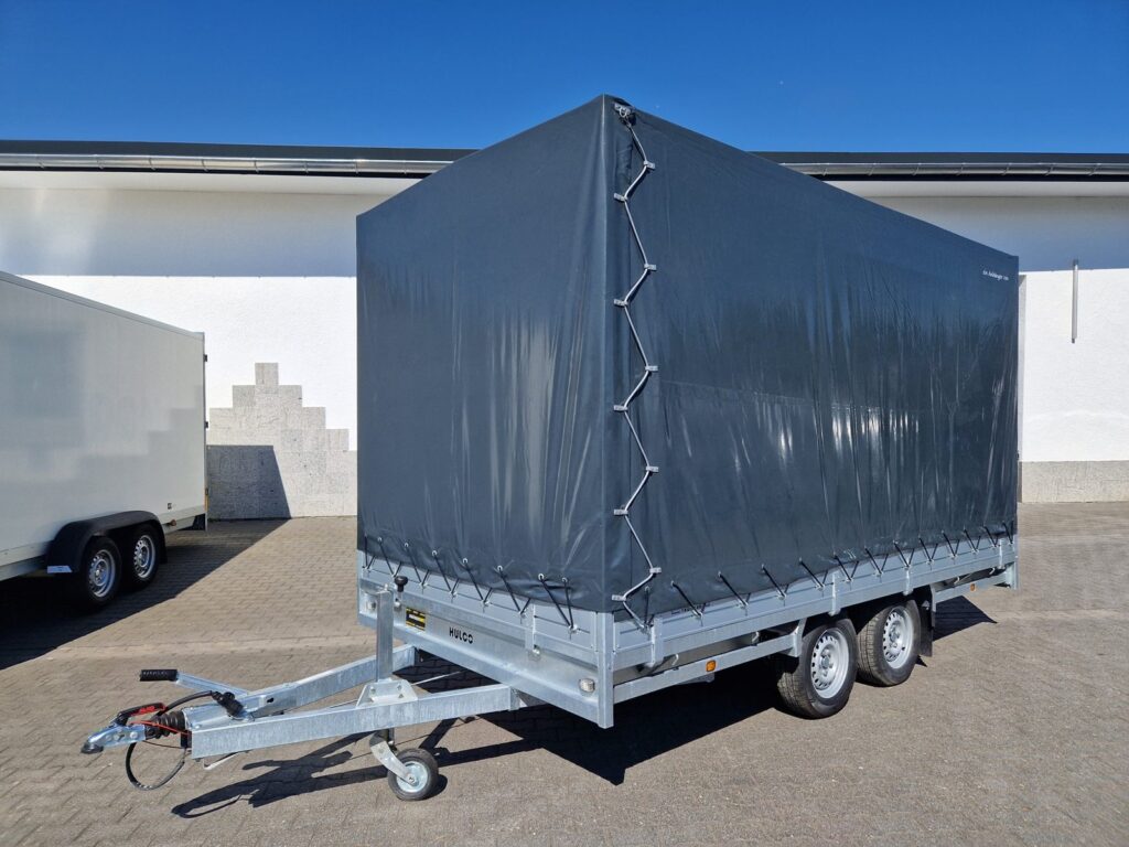 Hulco MEDAX-2 2600 z szarą plandeką 405x203x210 cm – zdjęcie 1
