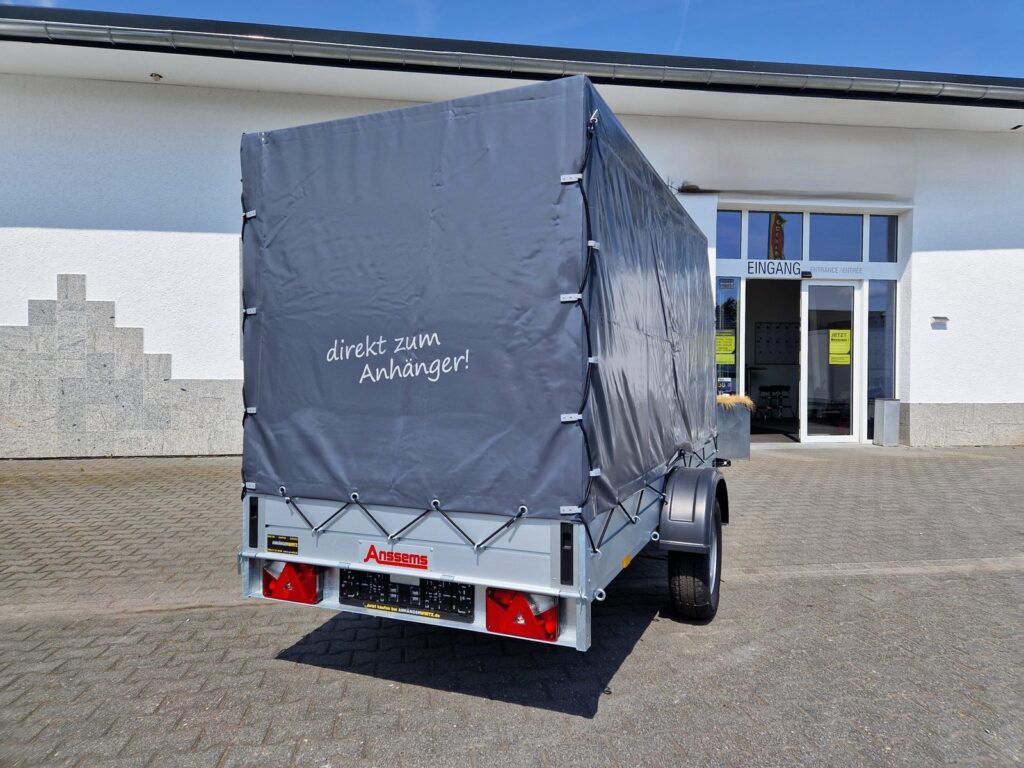 Anssems Aluliner GTB 1200 z plandeką 301x126x150 cm – zdjęcie 2