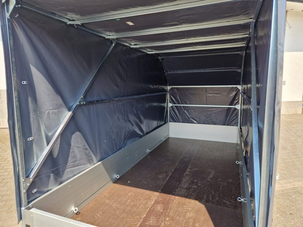 Anssems Aluliner GTB 1200 z plandeką 301x126x150 cm – zdjęcie 3