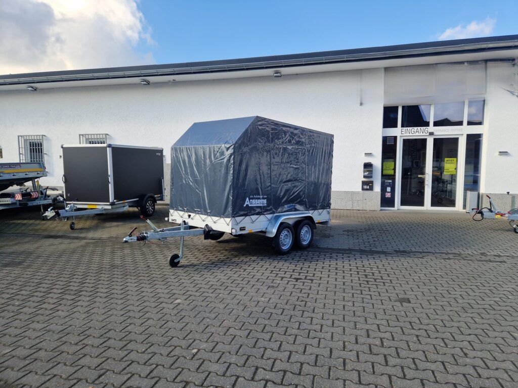 Anssems Aluliner GTT 2000 z plandeką 301x151x180 cm – zdjęcie 1