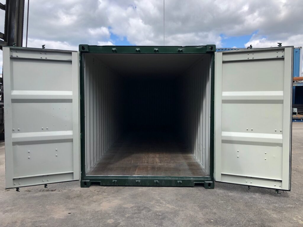Używany kontener tunelowy 30 stóp Double Door – zdjęcie 4