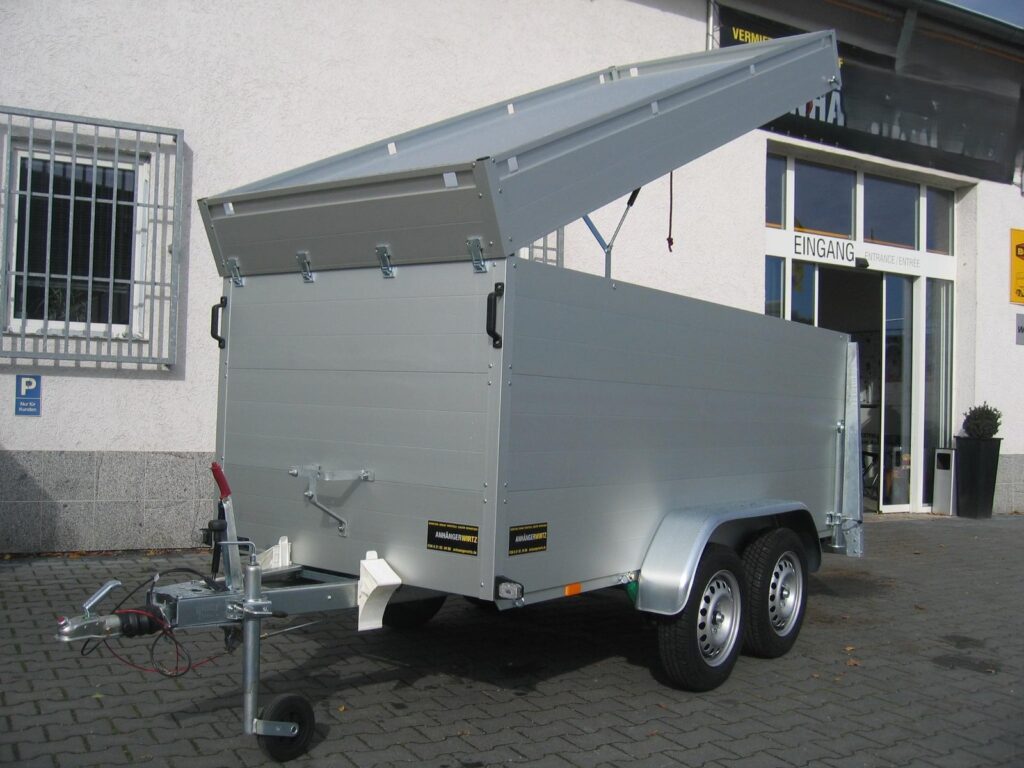 Anssems ALUBOXX GTT 1500 VT2 301×126×118 cm, 1500 kg – zdjęcie 1
