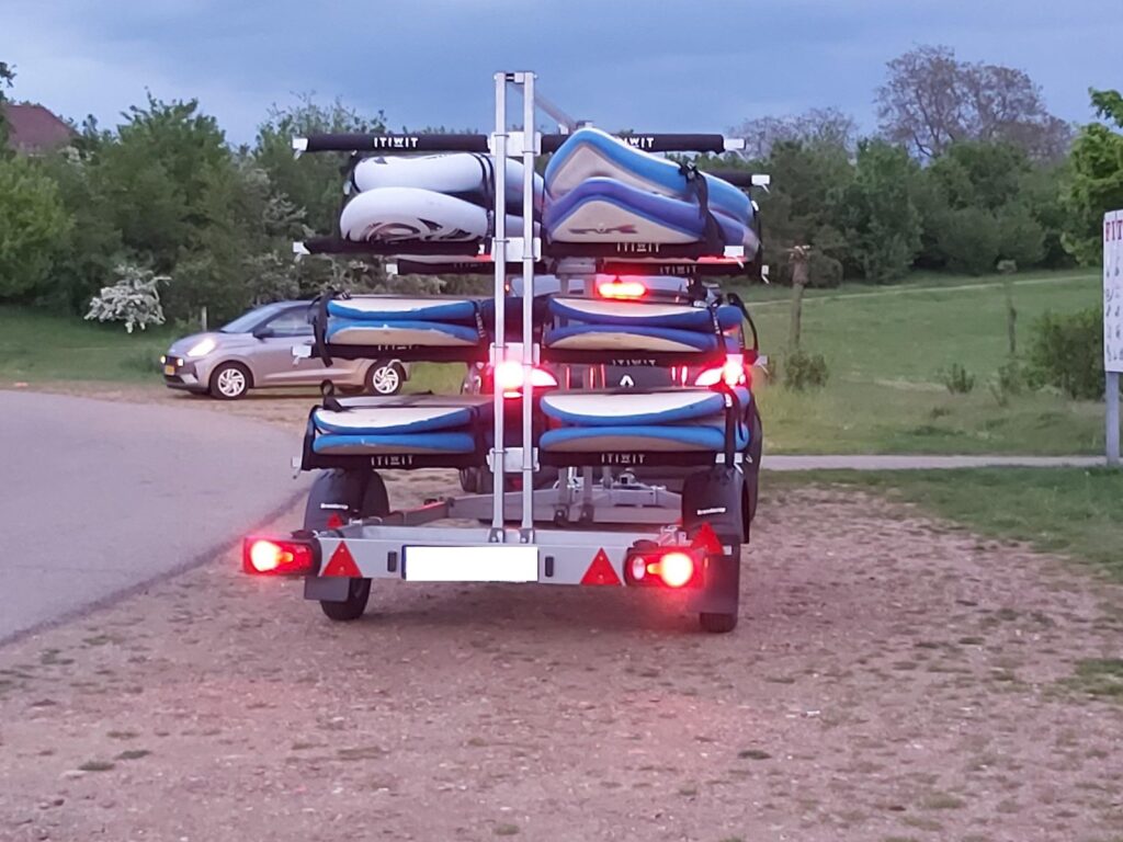 Brenderup 160750UB do kajaków i SUP, 750 kg – zdjęcie 2