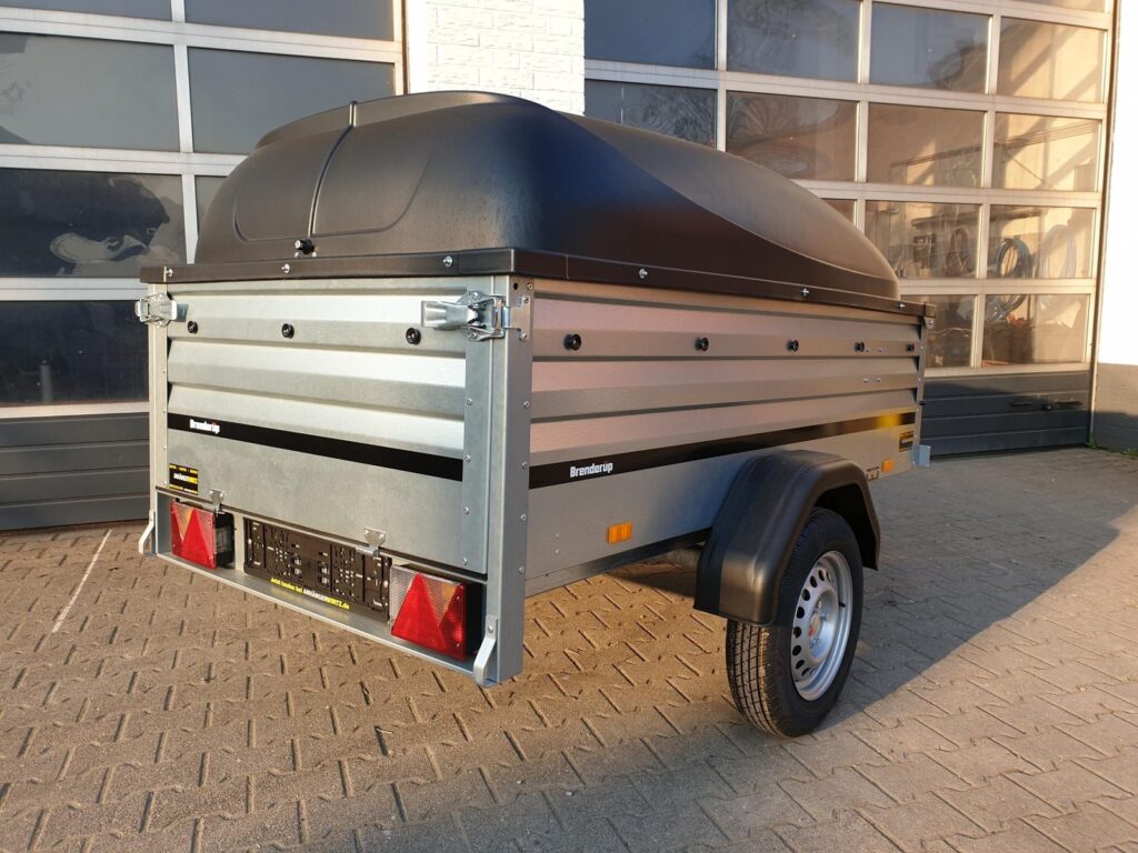 Brenderup 1205 SXLUB z czarną pokrywą 203×116×55 cm, 750 kg – zdjęcie 2