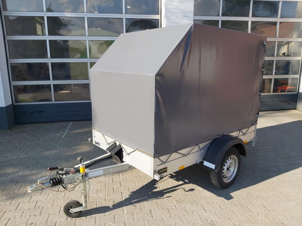 Anssems Aluliner GTB 750 z plandeką 211x126x150 cm – zdjęcie 1