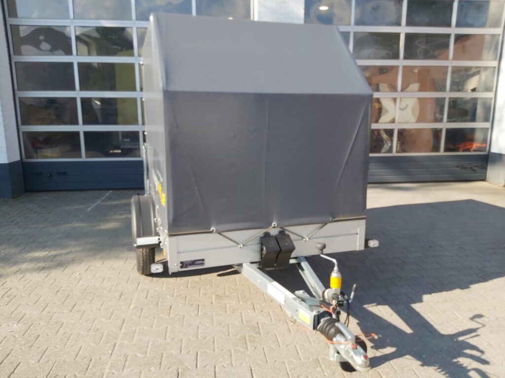 Anssems Aluliner GTB 750 z plandeką 211x126x150 cm – zdjęcie 2