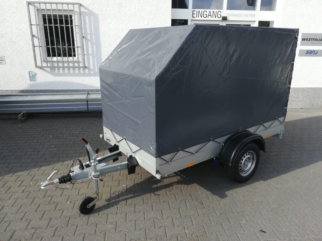 Anssems Aluliner GTB 1200 z plandeką 251x126x150 cm – zdjęcie 1