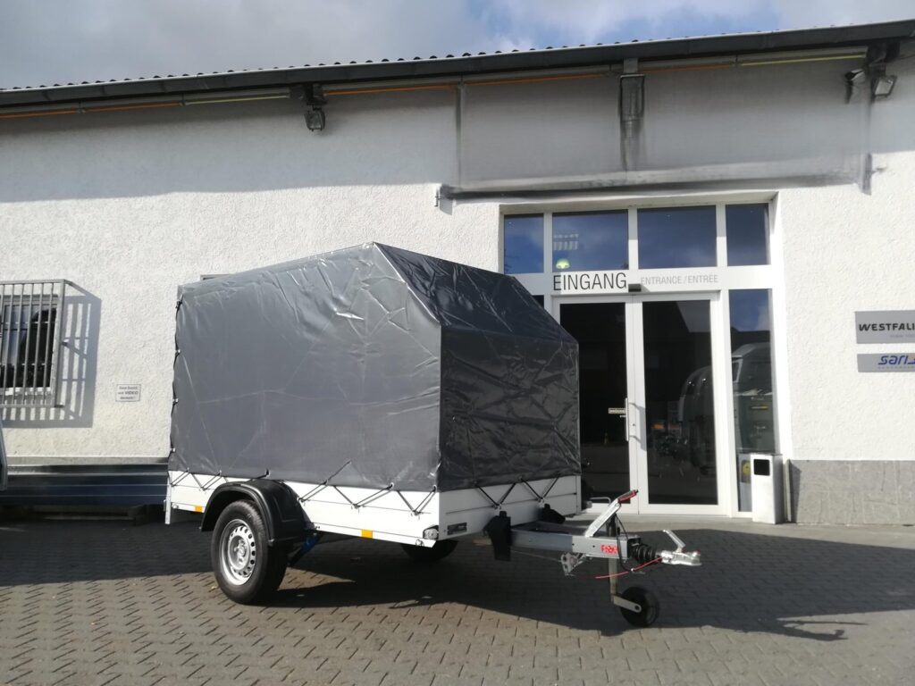 Anssems Aluliner GTB 1200 z plandeką 251x126x150 cm – zdjęcie 3