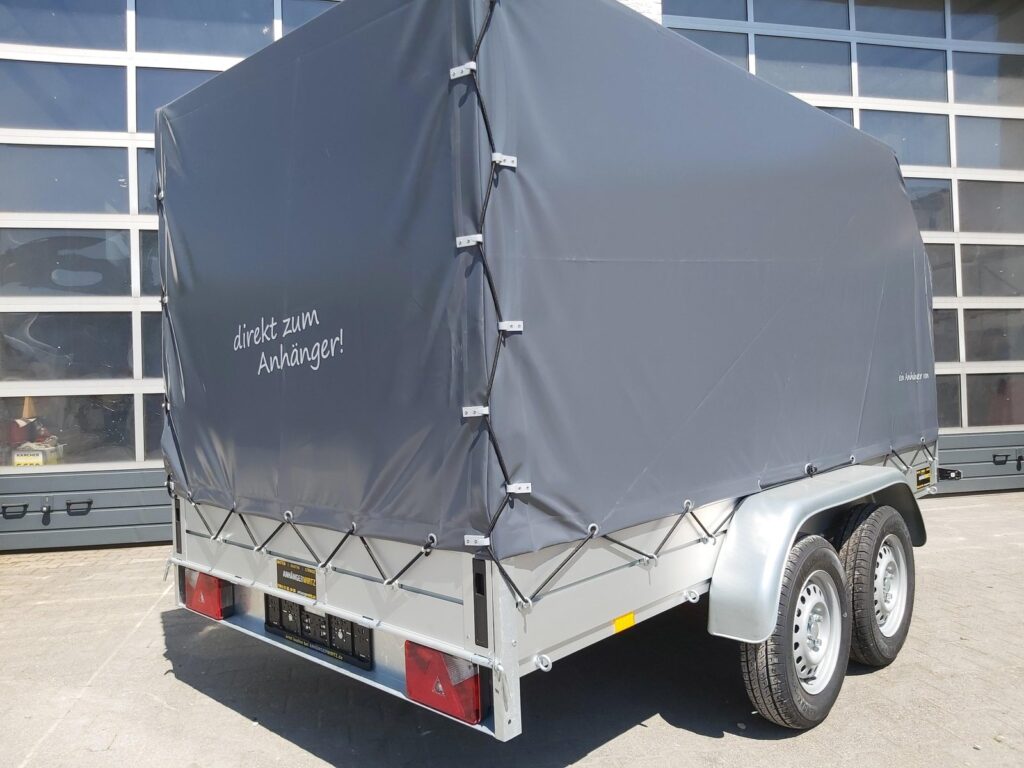 Anssems Aluliner GTT 2000 z plandeką 301x151x150 cm – zdjęcie 3