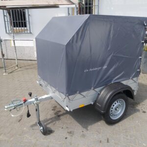 Aluliner GT 500 151×101×120 cm z wysoką plandeką, 500 kg