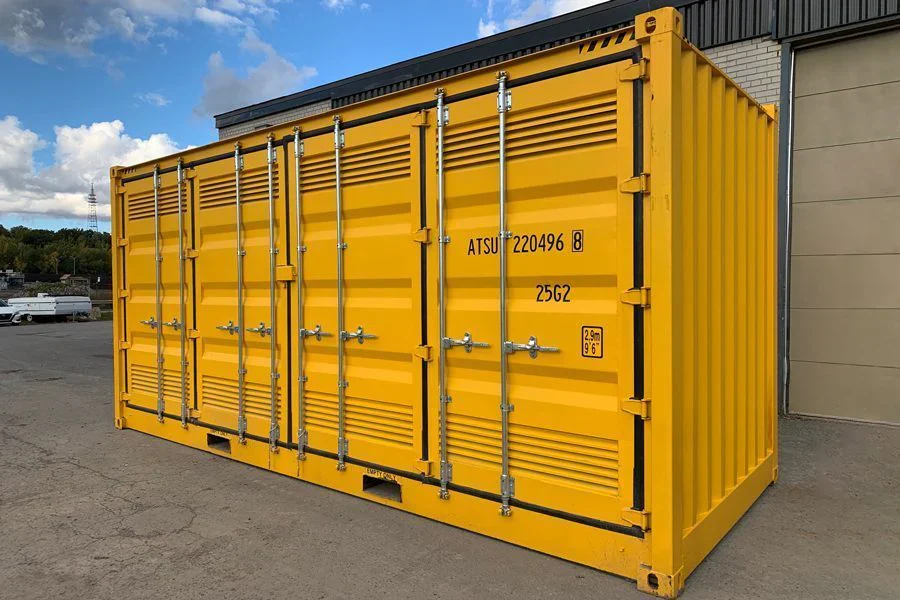 Kontener HAZMAT 20 stóp z wanną wychwytową – zdjęcie 5