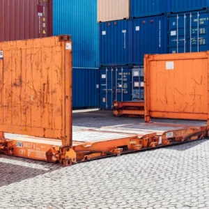 Używana platforma Flat Rack 20 stóp