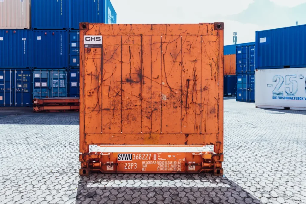 Używana platforma Flat Rack 20 stóp – zdjęcie 3