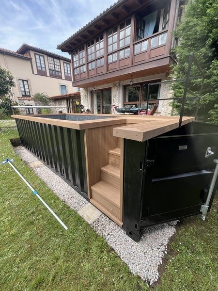 Basen kontenerowy Rostande 6 × 2,5 m – zdjęcie 2