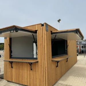 Kontener kiosk – snack bar – biuro – taras