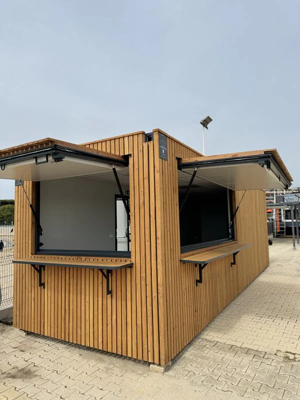 Kontener kiosk – snack bar – biuro – taras – zdjęcie 1