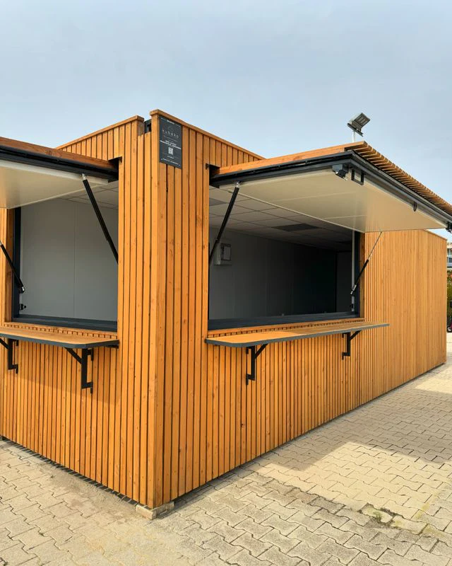 Kontener kiosk – snack bar – biuro – taras – zdjęcie 2