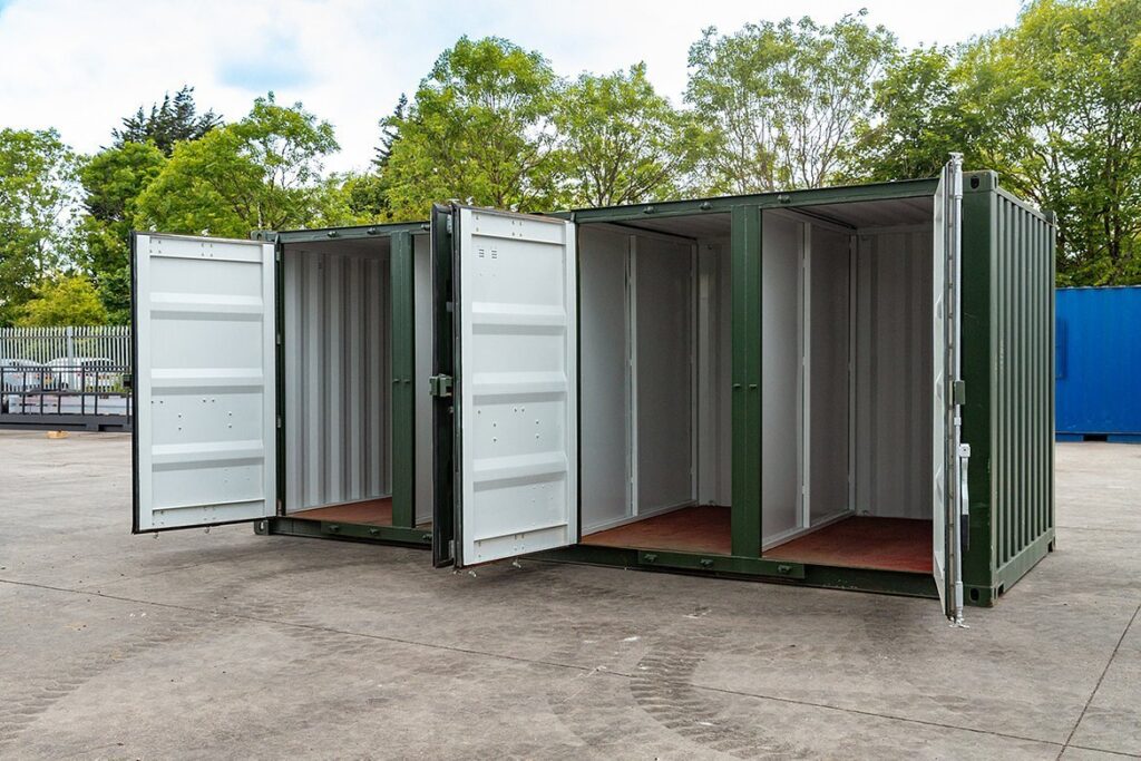Kontener Multi-Store 20 stóp z 4 drzwiami – zdjęcie 4