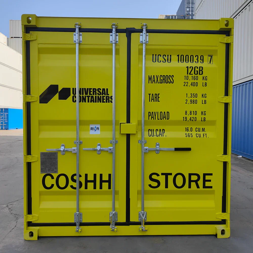 Nowy kontener COSHH 10 stóp do materiałów niebezpiecznych – zdjęcie 4