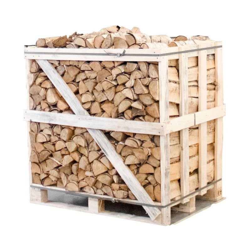 Drewno opałowe bukowe 25 cm – półpaleta około 500 kg – zdjęcie 1