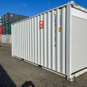 Kontener High Cube 20 stóp z drzwiami rolowanymi