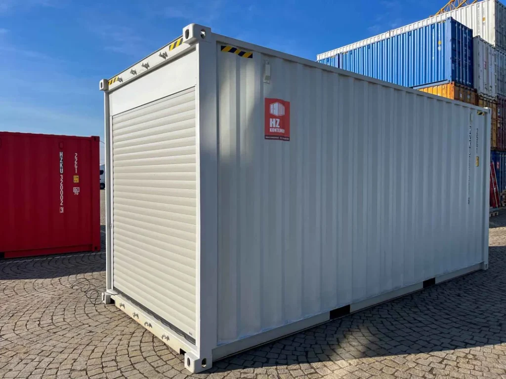 Kontener High Cube 20 stóp z drzwiami rolowanymi – zdjęcie 2