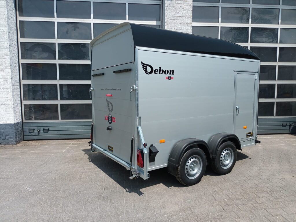 Debon Cargo Roadster 500+ 312×167×199 cm, czarna, 2600 kg – przyczepa szkoleniowa – zdjęcie 3