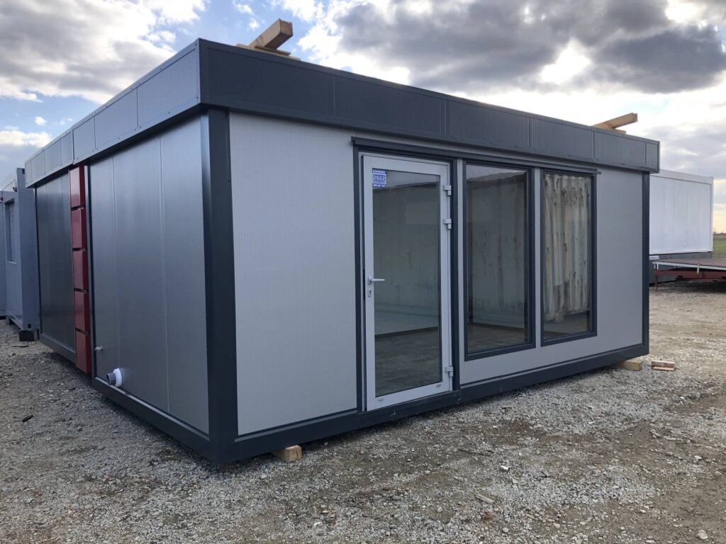 Nowy pawilon biurowy 3 × 6 m z toaletą – na zamówienie – zdjęcie 2
