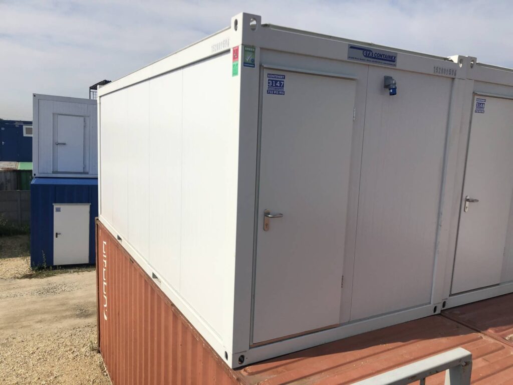 Nowy kontener biurowy Containex 6 × 2,5 m – zdjęcie 1