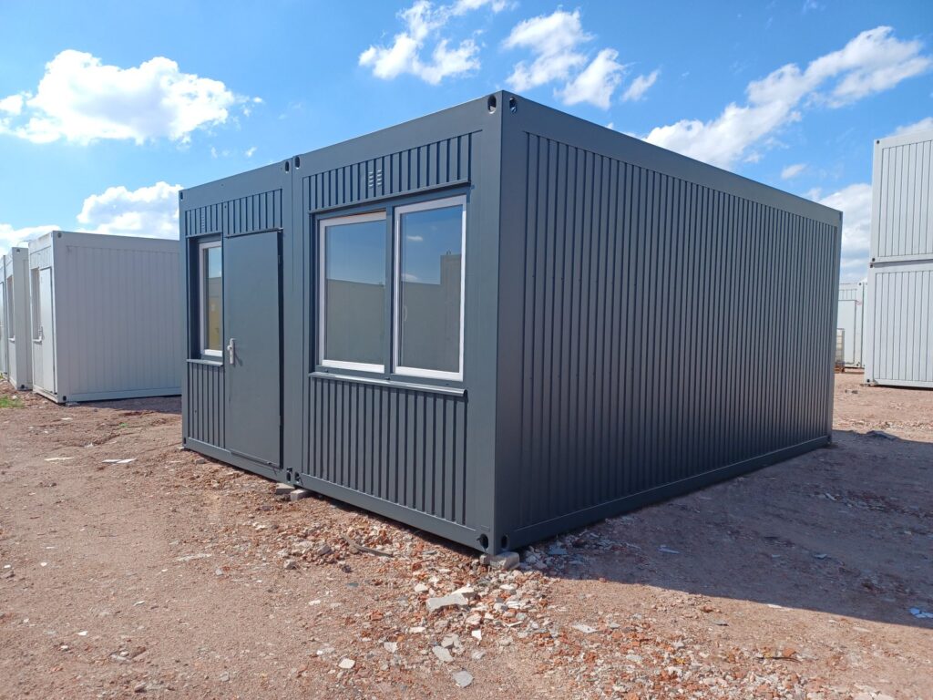 Kontener mieszkalno-biurowy DUO z łazienką 30 m² – zdjęcie 2