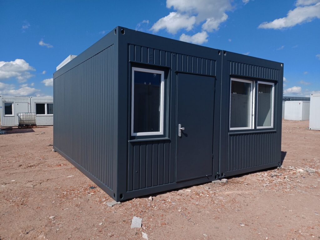 Kontener mieszkalno-biurowy DUO z łazienką 30 m² – zdjęcie 4