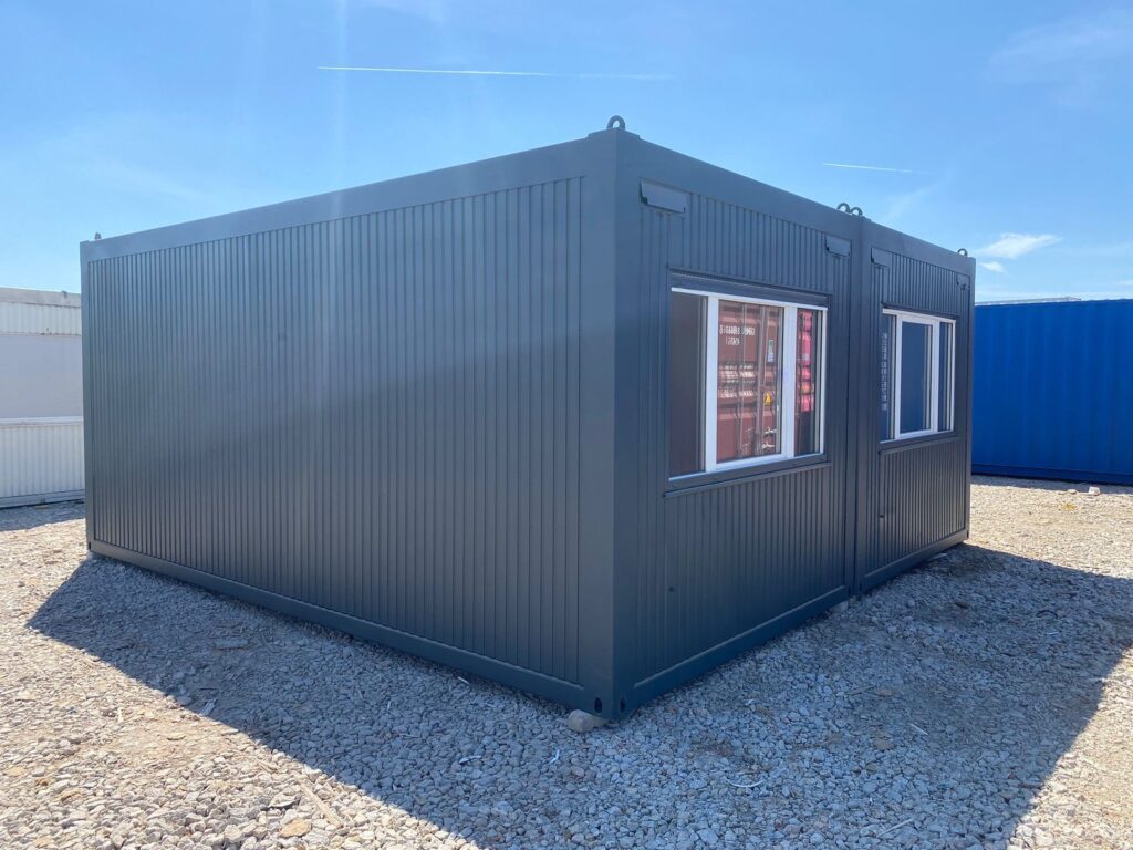 Kontener mieszkalno-biurowy DUO z łazienką 36 m² – zdjęcie 4