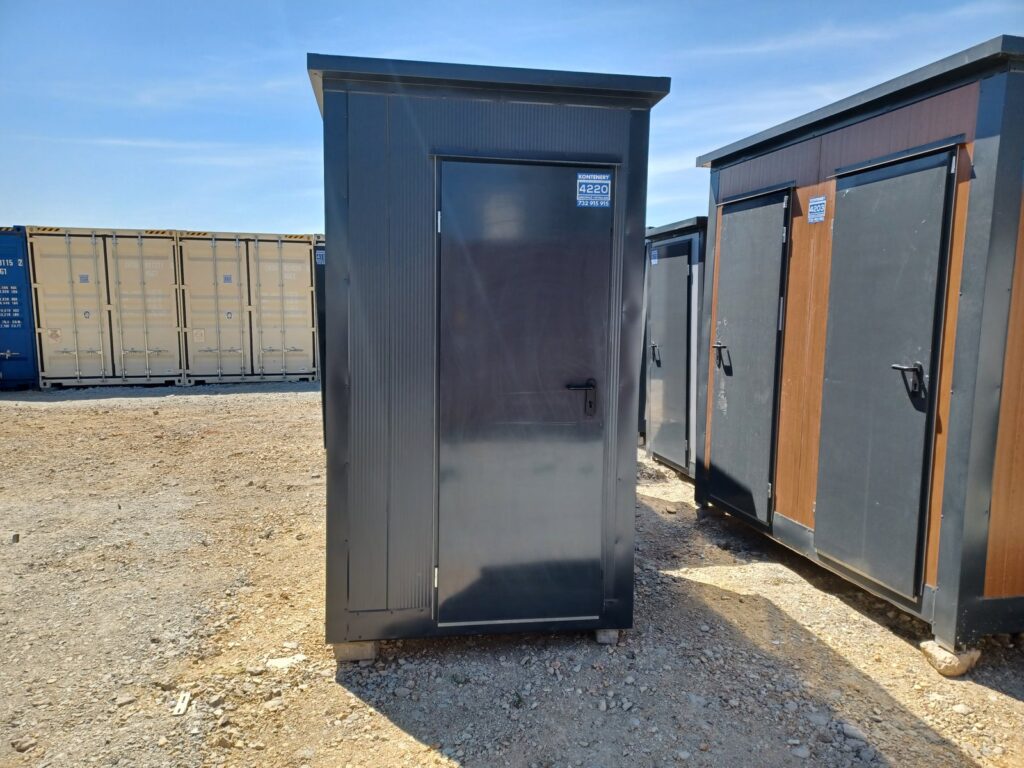 Kontener sanitarny WC z pisuarem 172 × 140 cm – zdjęcie 1