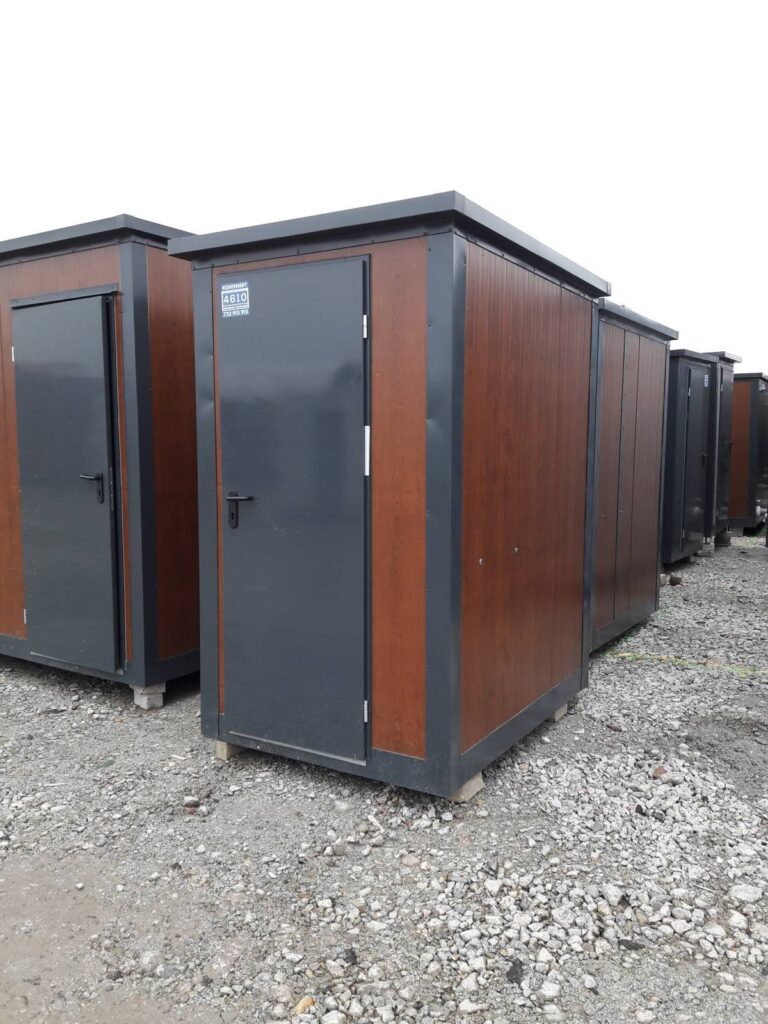 Kontener sanitarny pojedynczy WC 130 × 176 × 224 cm – zdjęcie 2