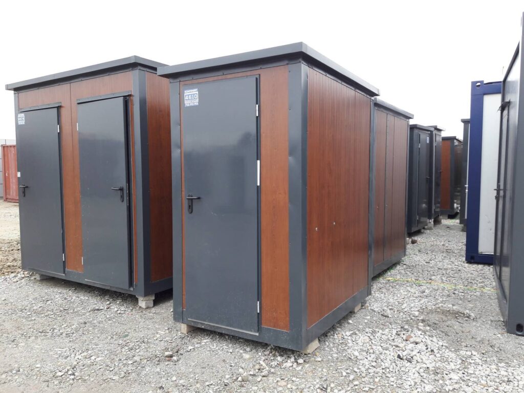 Kontener sanitarny pojedynczy WC 130 × 176 × 224 cm – zdjęcie 3