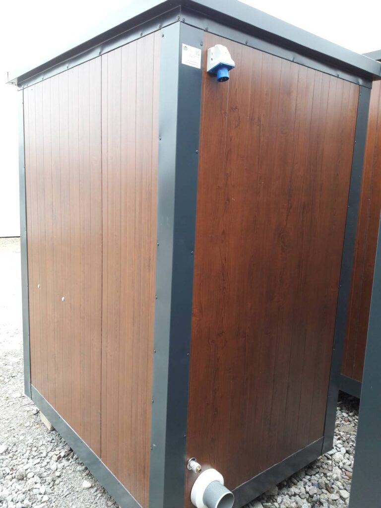 Kontener sanitarny pojedynczy WC 130 × 176 × 224 cm – zdjęcie 4