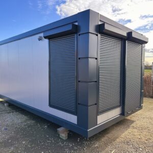 Nowy pawilon biurowy Open Space 3 × 6 m z narożnymi oknami
