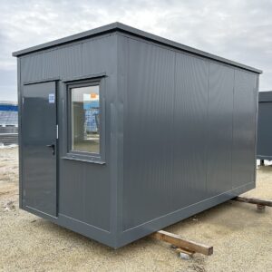 Nowy kontener biurowy i portiernia 2,5 × 4,5 m