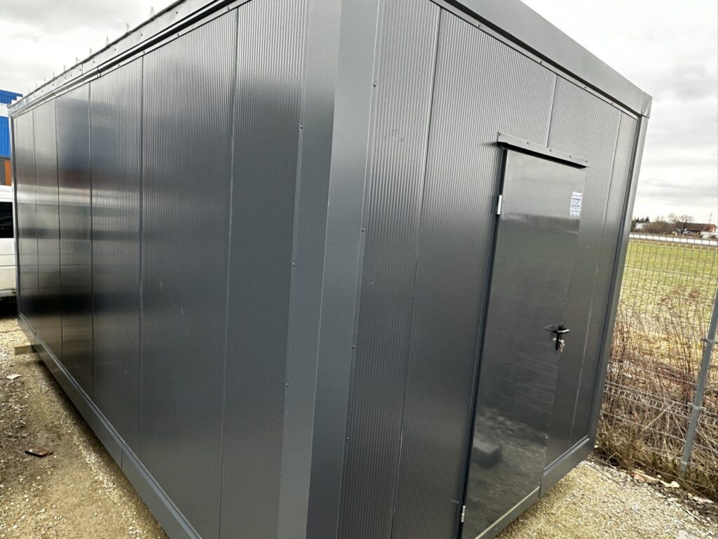 Nowy pawilon biurowy 6 × 3 m z WC – zdjęcie 1