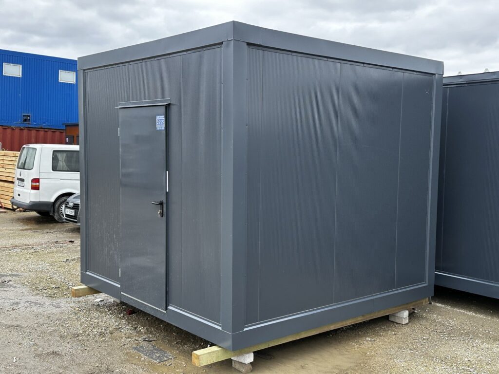 Nowy pawilon biurowy 3 × 3 m z WC – zdjęcie 1