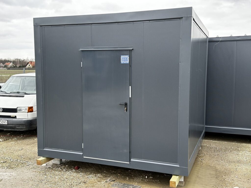 Nowy pawilon biurowy 3 × 3 m z WC – zdjęcie 4