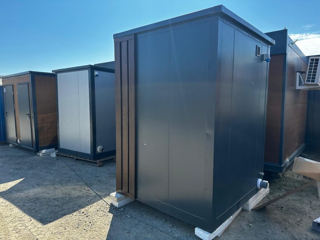 Kontener sanitarny WC z prysznicem 186 × 145 cm – zdjęcie 4