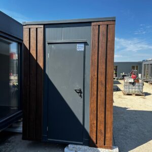 Kontener sanitarny WC z prysznicem 186 × 145 cm