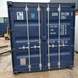 Kontener morski 20 DV One Way Double Door – granatowy RAL 5013 (MK6697)