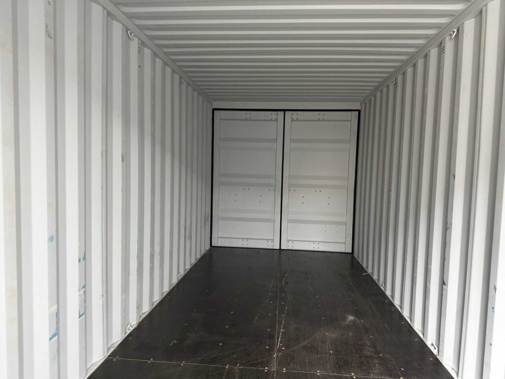 Kontener morski 20 DV One Way Double Door – granatowy RAL 5013 (MK6697) – zdjęcie 5