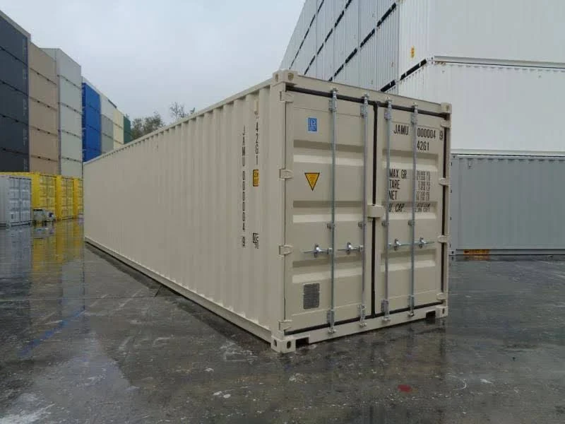 Kontener morski standard 40 stóp RAL 5010 – zdjęcie 2